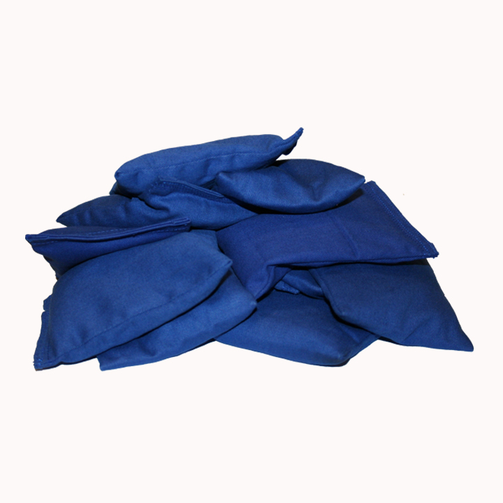 Plain Coloured Bean Bags Blue